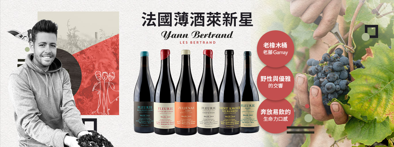 充滿生命力的薄酒萊新滋味 | Yann Bertrand 