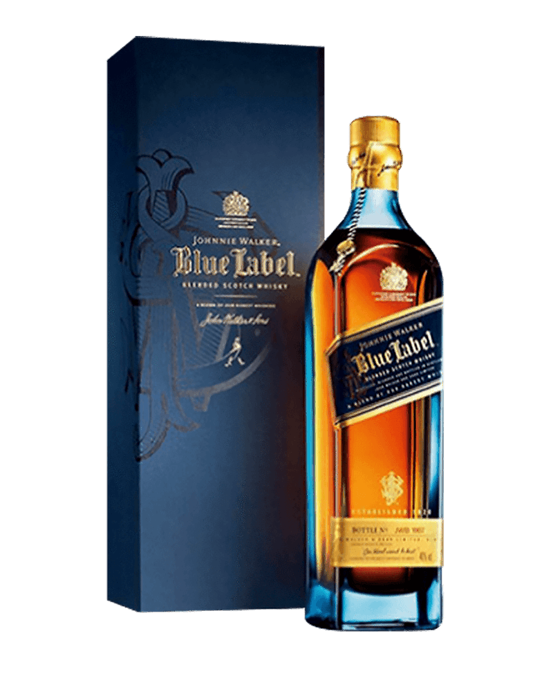 -Johnnie Walker Blue Label  Blended Scotch Whisky-約翰走路藍牌蘇格蘭調和威士忌 1L-加佳酒Plus9