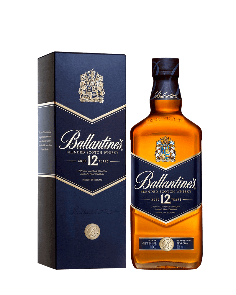 -BALLANTINE'S 12 Years BLENDED SCOTCH WHISKY-百齡罈金璽12年調和蘇格蘭威士忌-加佳酒Plus9