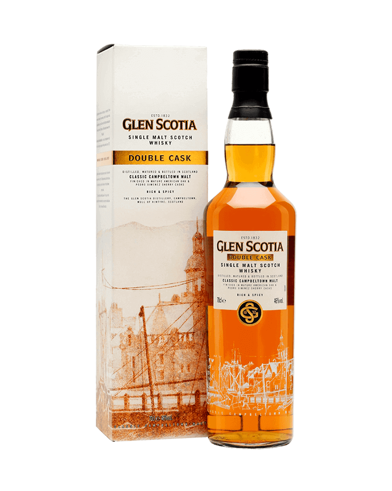 -Glen Scotia Double Cask Single Malt Scotch Whisky-格蘭帝雙桶單一麥芽蘇格蘭威士忌700ml-加佳酒Plus9