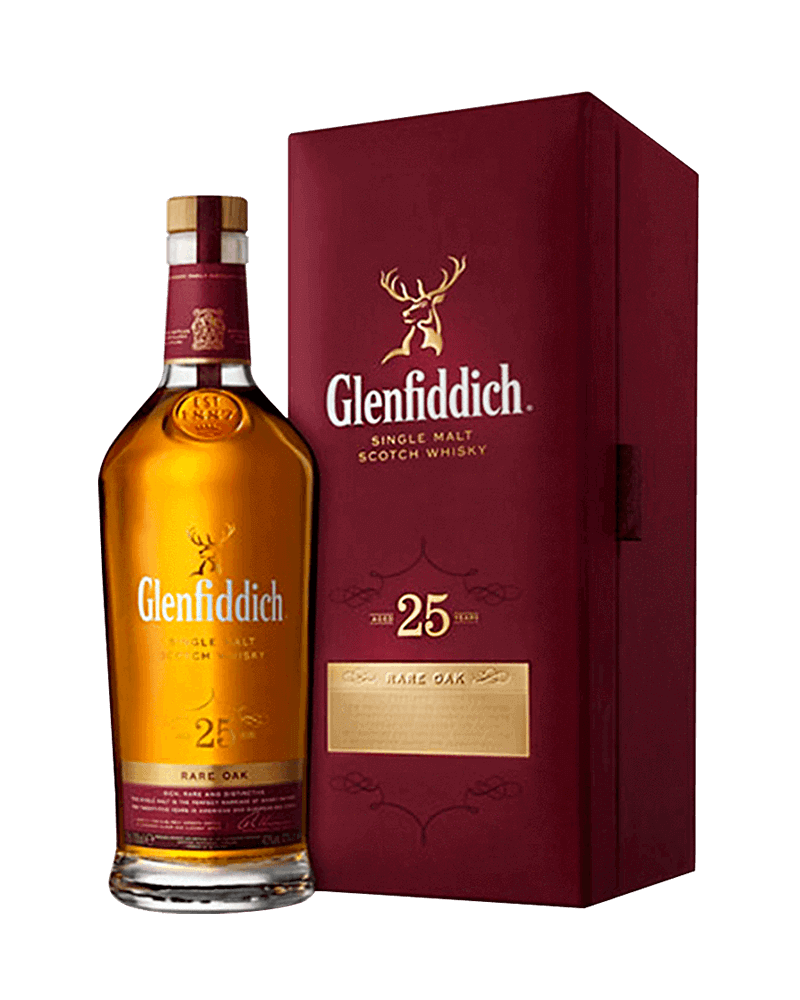 -GLENFIDDICH 25 Years SINGLE MALT SCOTCH WHISKY-格蘭菲迪25年單一麥芽蘇格蘭威士忌-加佳酒Plus9