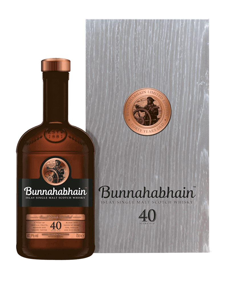 -BUNNAHABHAIN 40 Years Single Malt Scotch Whisky-布納哈本40年單一麥芽蘇格蘭威士忌-加佳酒Plus9