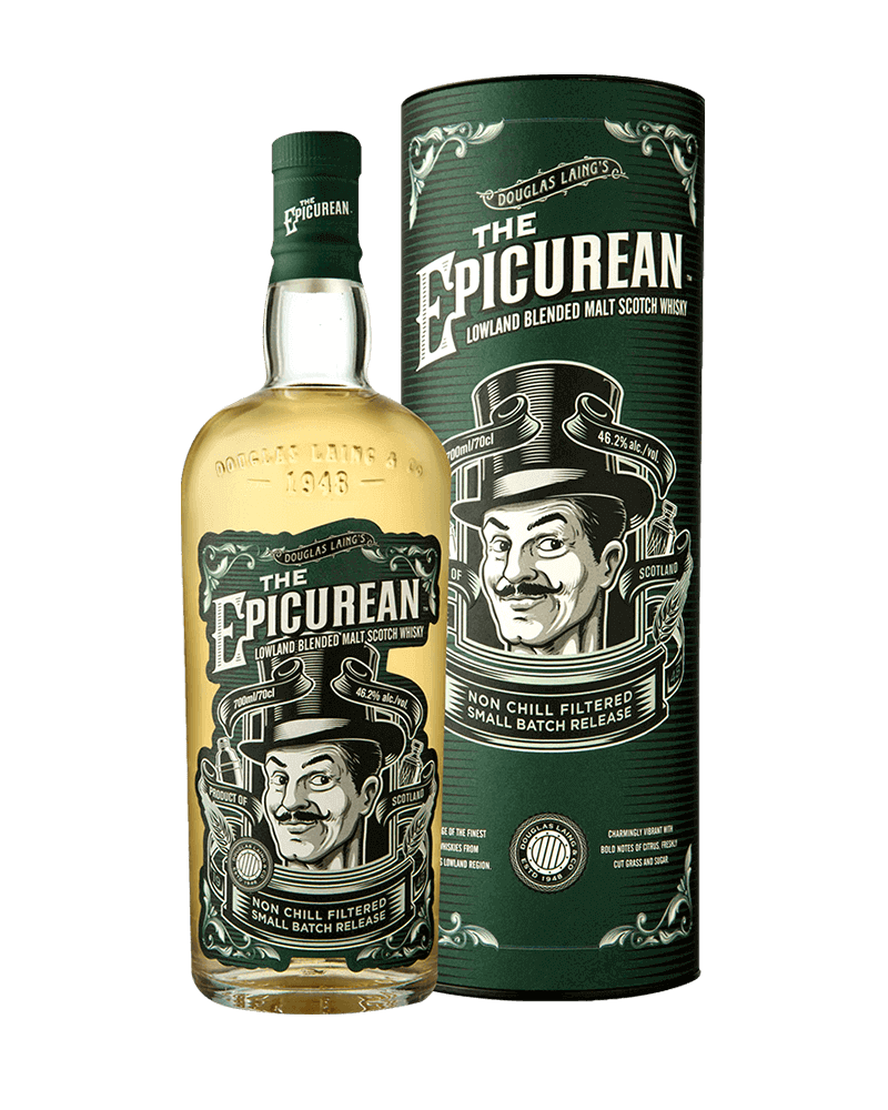 道格拉斯蘭恩-Douglas Laing Epicurean Lowland Blended Malt Whisky-道格拉斯蘭恩 大玩家 蘇格蘭調和麥芽威士忌-加佳酒Plus9