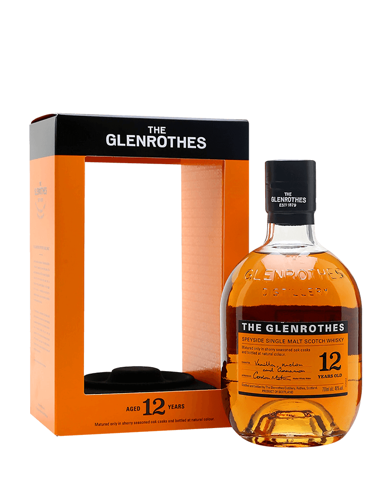 -Glenrothes 12 Years Single Malt Scotch Whisky-格蘭路思12年單一麥芽蘇格蘭威士忌-加佳酒Plus9