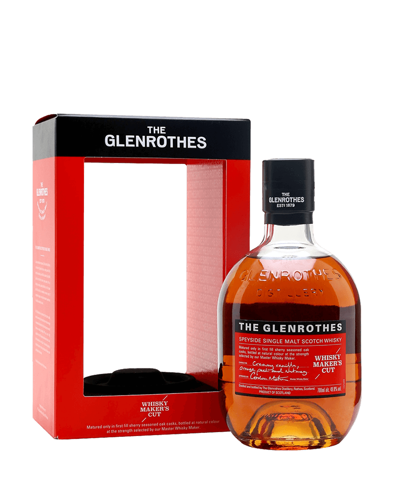 -Glenrothes Makers Cut Single Malt Scotch Whisky-格蘭路思WMC百分之百雪莉單一麥芽蘇格蘭威士忌-加佳酒Plus9