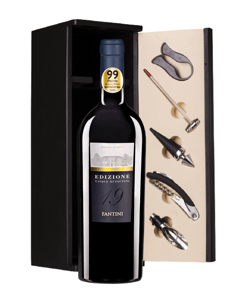 Farnese-Edizione 5 Autoctoni Gift Set-法爾內賽 混血王子特選精裝組 紅酒 (1.5L)-加佳酒Plus9