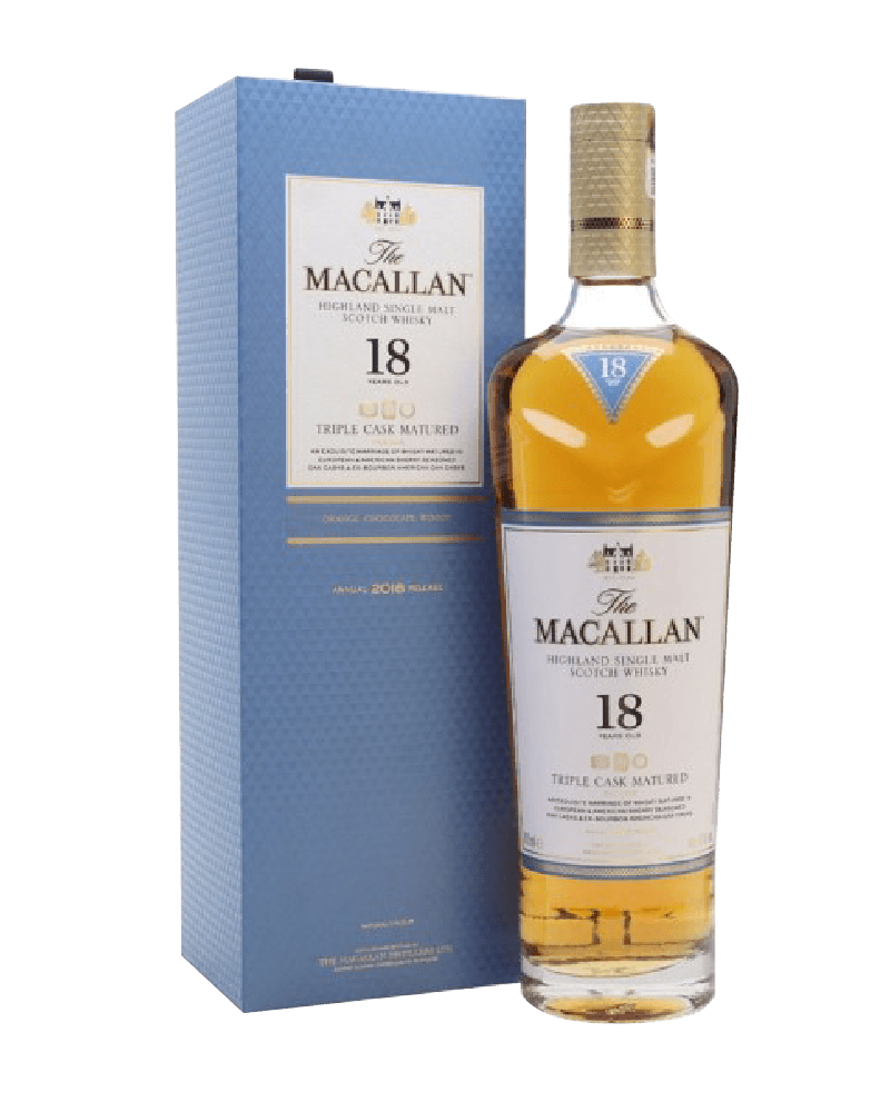 麥卡倫 黃金三桶18年單一麥芽蘇格蘭威士忌
