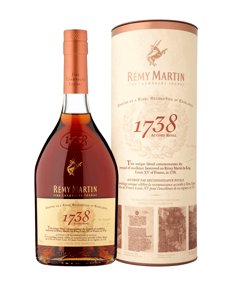 -Remy Martin 1738 Accord Royal Cognac-人頭馬1738特優香檳干邑白蘭地700ml-加佳酒Plus9