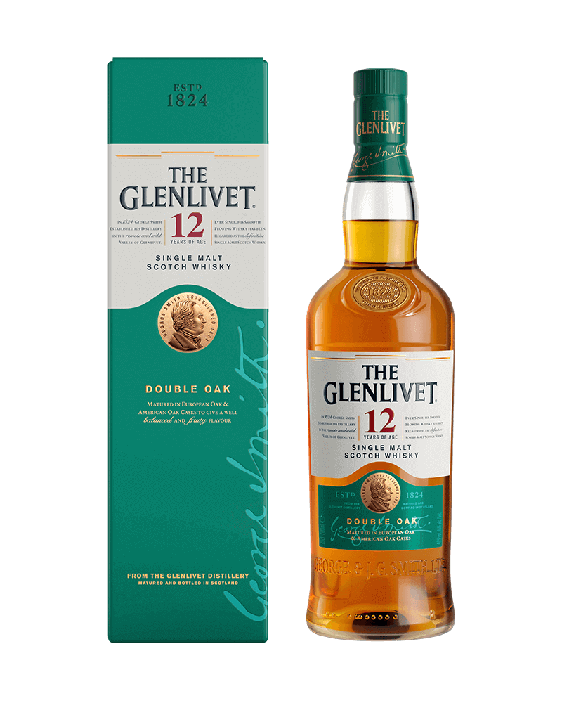-GLENLIVET 12 Years SINGLE MALT SCOTCH WHISKY-格蘭利威12年單一麥芽蘇格蘭威士忌700ml-加佳酒Plus9
