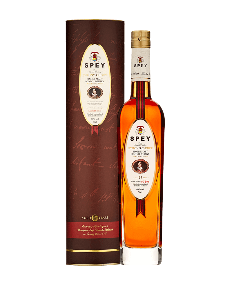 -Spey Byron’s Choice 15Y Single Malt Scotch Whisky-詩貝拜倫精選15年單一麥芽蘇格蘭威士忌-加佳酒Plus9