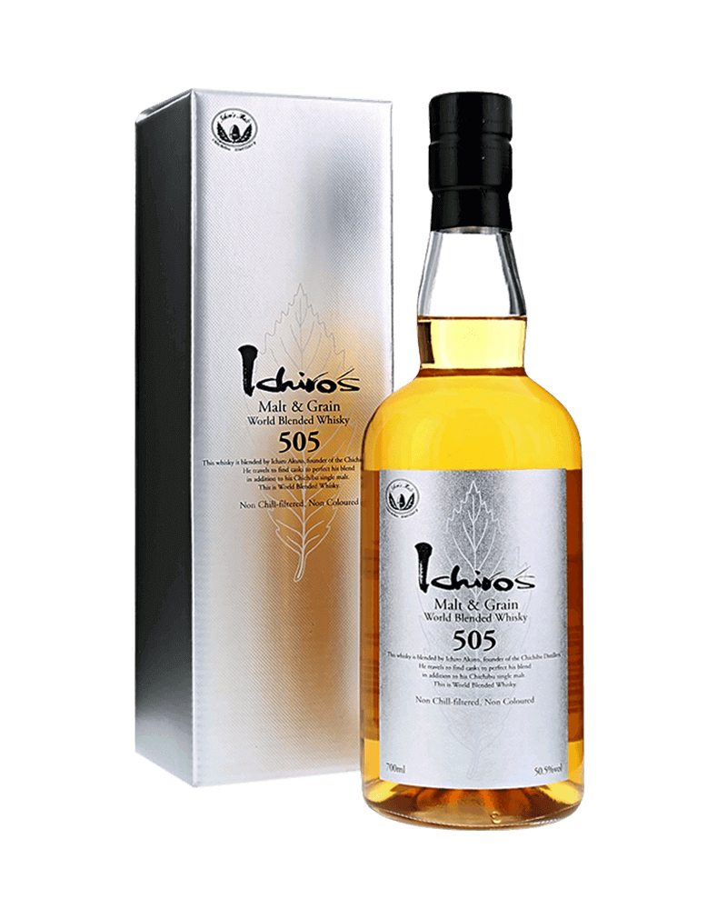 -Ichiros Malt & Grain 505 World Blended Whisky-秩父505銀葉限定版世界調和威士忌700ml-加佳酒Plus9