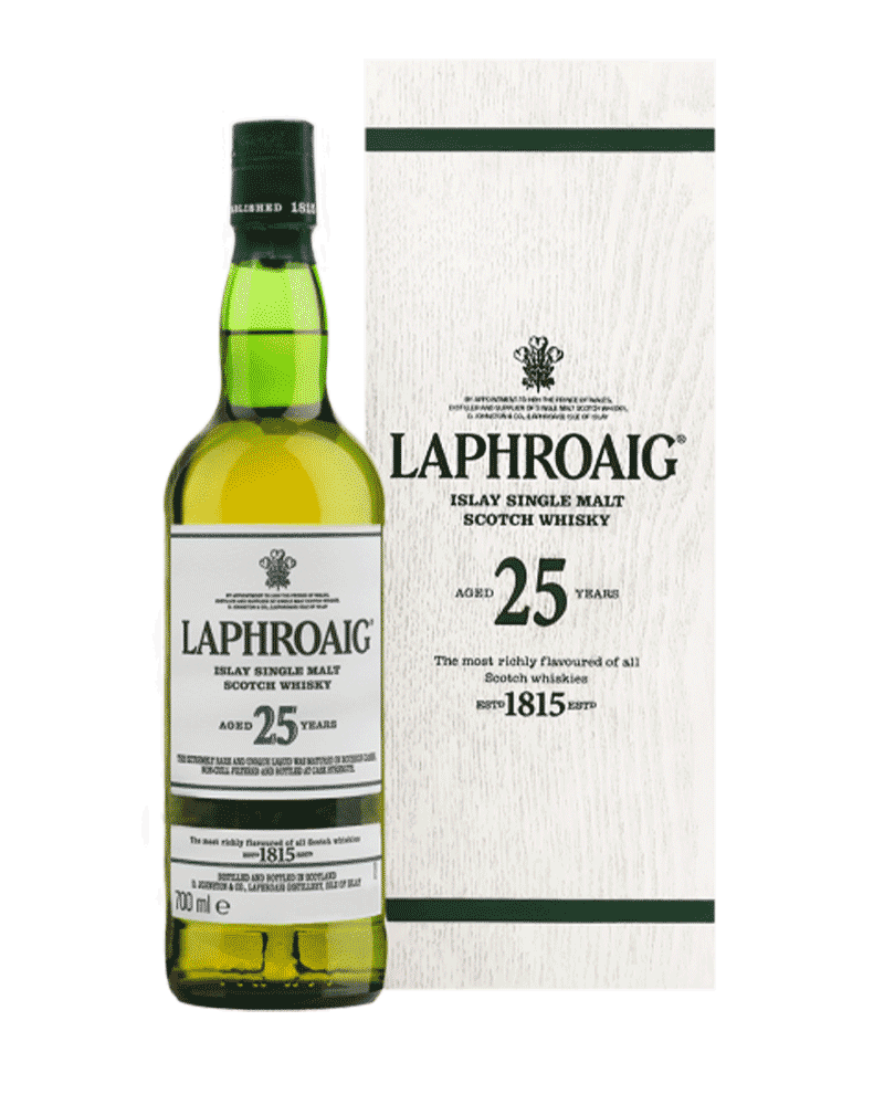 -Laphroaig 25 Years Single Malt Scotch Whisky-拉弗格25年單一麥芽蘇格蘭威士忌700ml-加佳酒Plus9