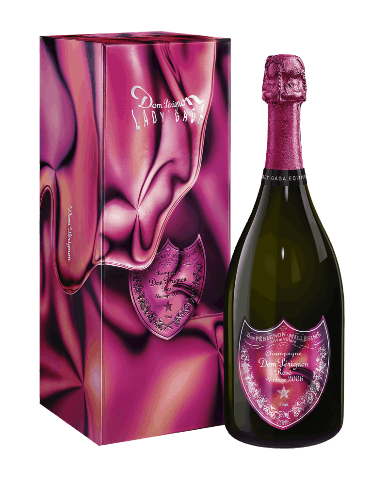 香檳王 x Lady Gaga 特別限定粉紅香檳禮盒組