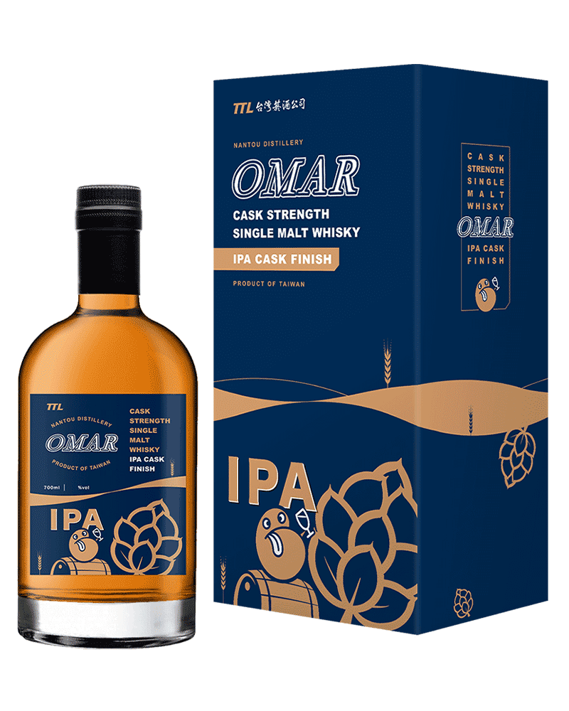 -Omar Cask Strength IPA Finish Single Malt Taiwan Whisky-OMAR原桶強度IPA桶單一麥芽台灣威士忌700ml-加佳酒Plus9