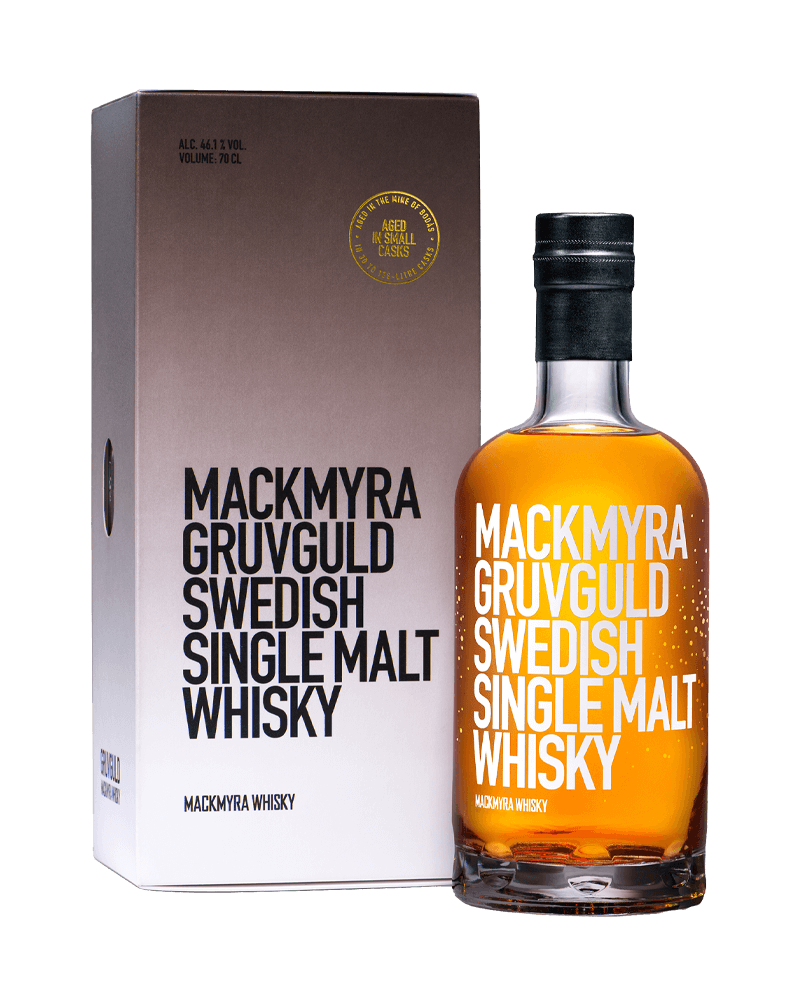 -MACKMYRA GRUVGULD Single Malt Swedish Whisky-麥格瑞金礦瑞典單一麥芽威士忌-加佳酒Plus9