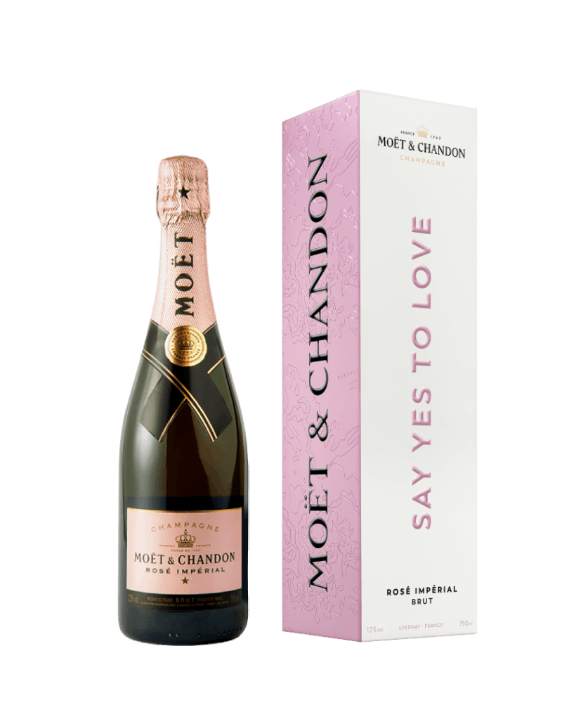 Moet & Chandon Champagne-Moet & Chandon Rose Imperial Champagne Limited Edition-酩悅粉紅香檳 愛的箴言限定版-加佳酒Plus9