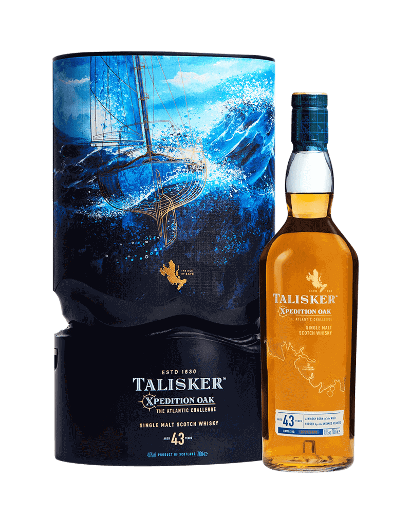 -Talisker Xpedition Oak The Atlantic Challenge 43 Years Single Malt Scotch Whisky-泰斯卡43年X系列原酒單一麥芽蘇格蘭威士忌-加佳酒Plus9