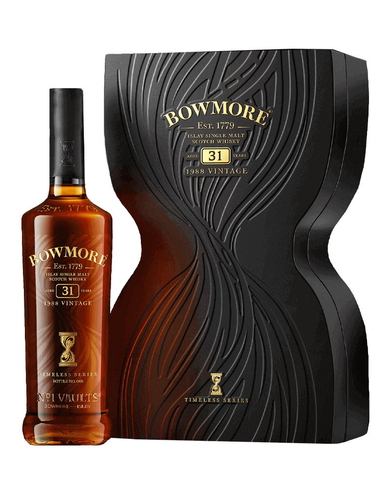 -Bowmore1988 Timeless Series Single Malt Scotch Whisky-波摩31年時光永恆系列單一麥芽蘇格蘭威士忌-加佳酒Plus9
