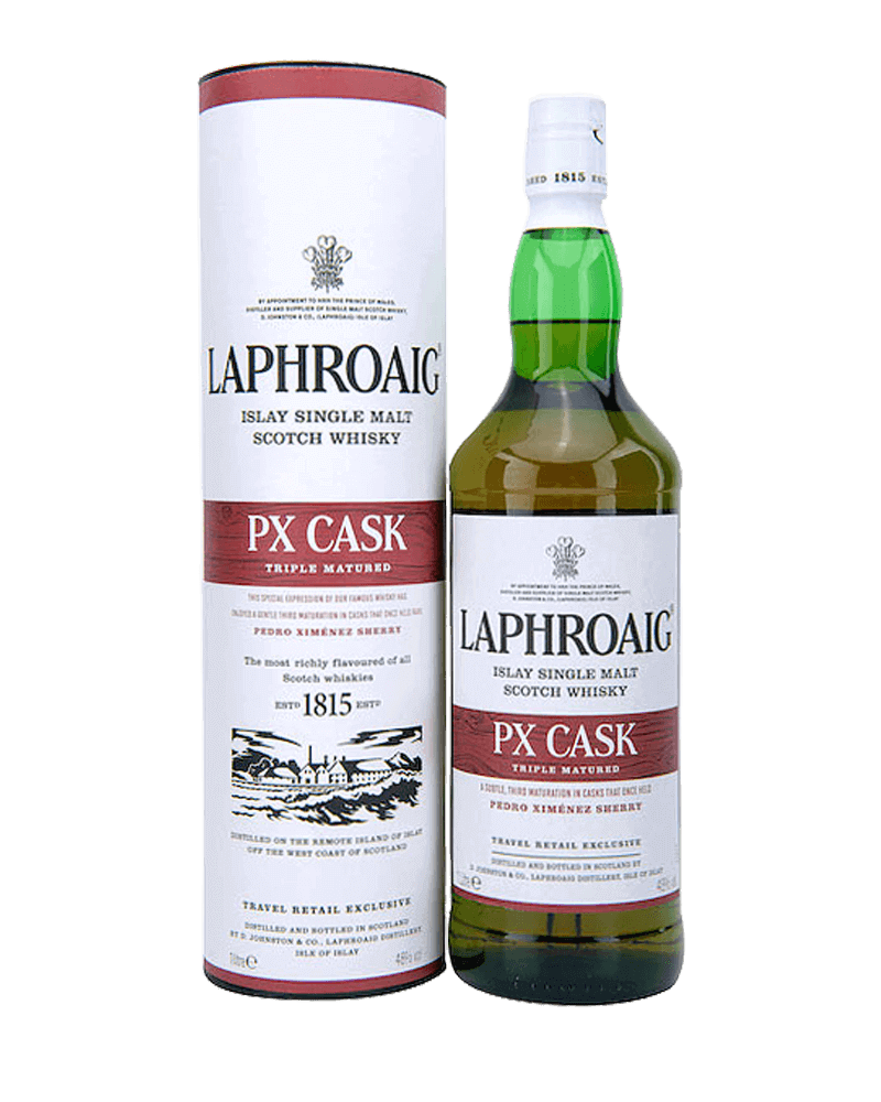-Laphroaig PX Cask Islay Single Malt Scotch Whisky-拉弗格PX桶單一麥芽蘇格蘭威士忌1000ml-加佳酒Plus9