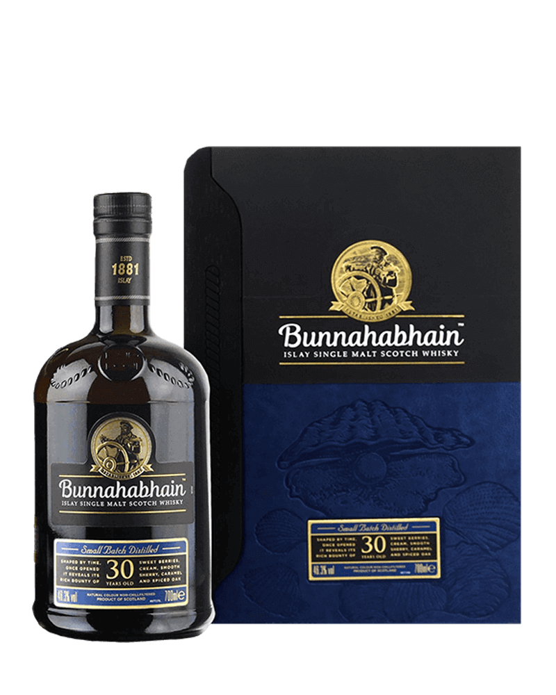 -Bunnahabhain 30Years Single Malt Scotch Whisky-布納哈本30年單一麥芽艾雷島威士忌-加佳酒Plus9