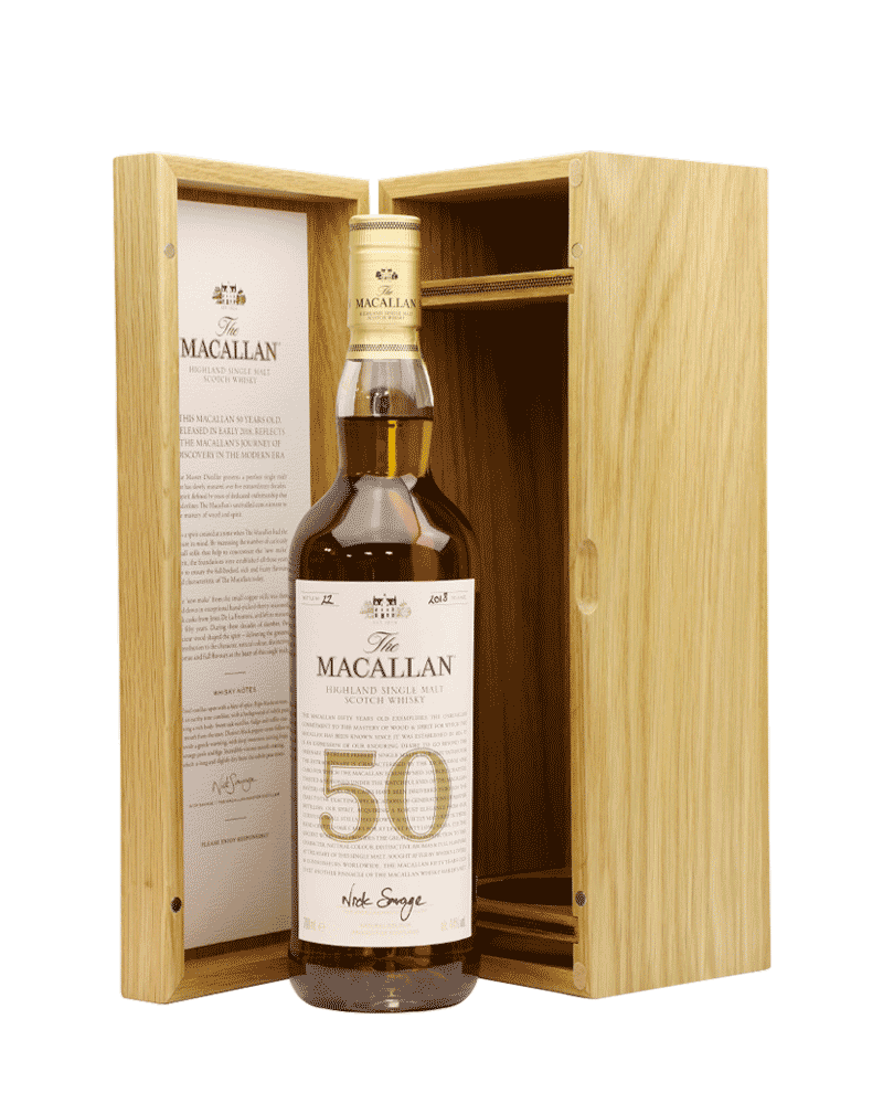 麥卡倫50年雪莉桶單一麥芽蘇格蘭威士忌