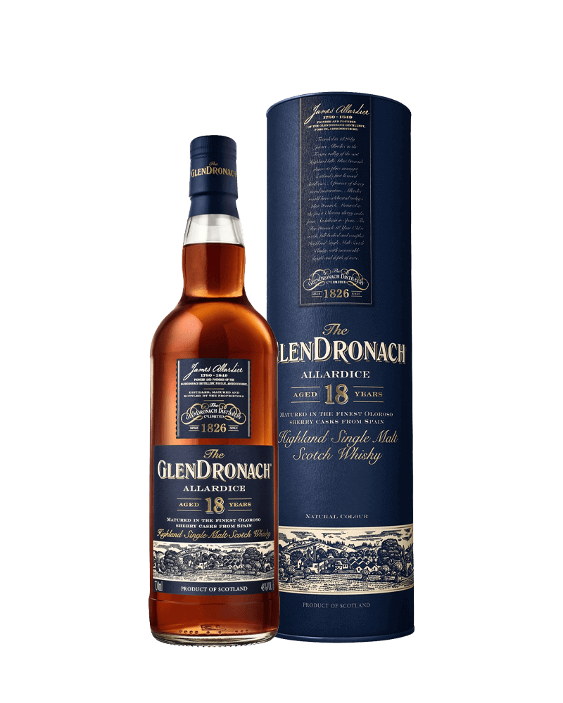 -Glendronach 18 Years Single Malt Scotch Whisky-格蘭多納18年單一麥芽蘇格蘭威士忌-加佳酒Plus9