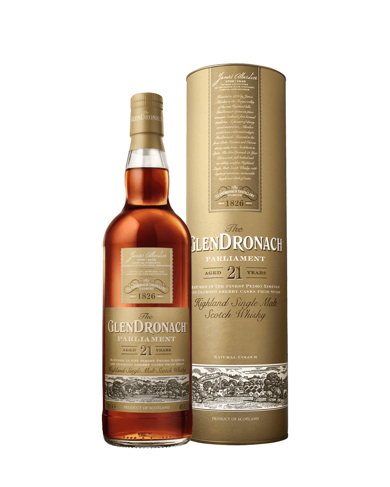 -Glendronach 21 Years Single Malt Scotch Whisky-格蘭多納21年單一麥芽蘇格蘭威士忌700ml-加佳酒Plus9