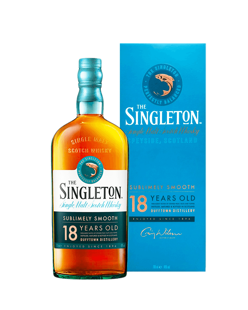 -SINGLETON 18 Years DUFFTOWN Single Malt Scotch Whisky-蘇格登18年歐洲版單一麥芽蘇格蘭威士忌-加佳酒Plus9