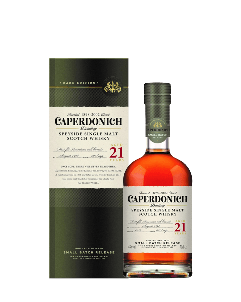 -Caperdonich 21 Years Single Malt Scotch Whisky-Caperdonich凱普多尼克21年單一麥芽蘇格蘭威士忌-加佳酒Plus9