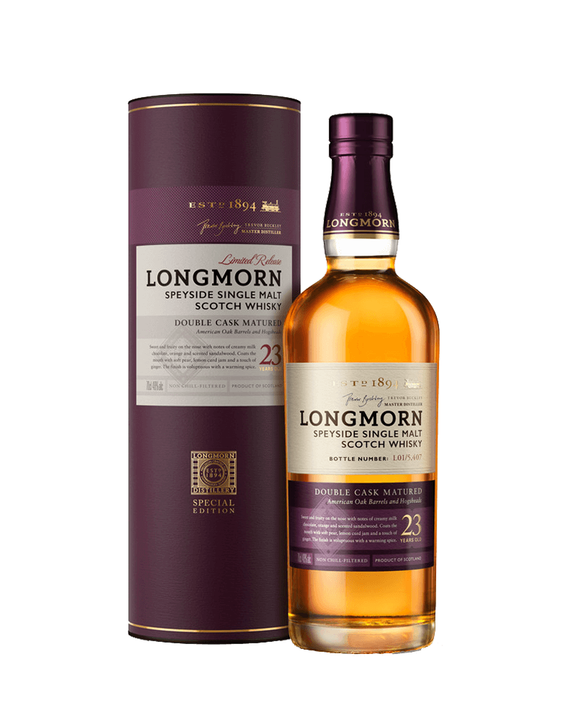 -Longmorn 23 Years Single Malt Scotch Whisky-龍摩恩23年單一麥芽蘇格蘭威士忌-加佳酒Plus9