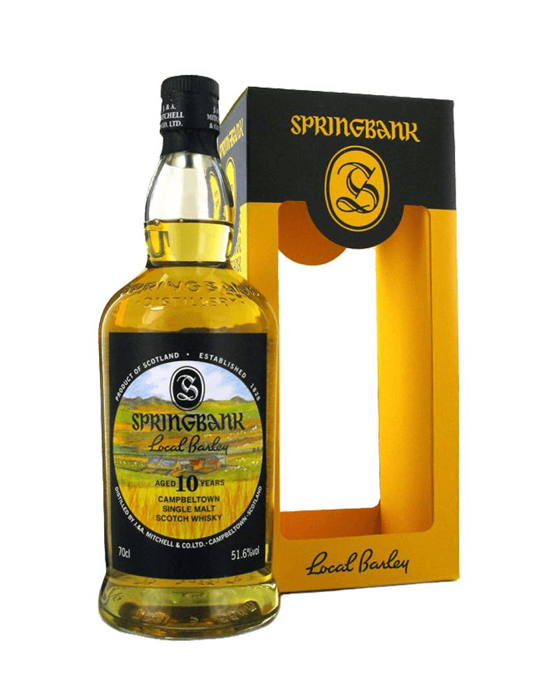 -Springbank Local Barley 10 Years 51.6% Single Malt Scotch Whisky-雲頂本地大麥Local Barley 10年第七版單一麥芽蘇格蘭威士忌-加佳酒Plus9