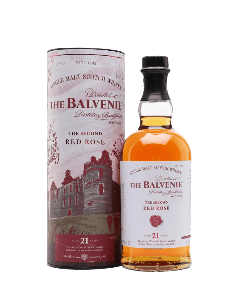 -Balvenie 21 Years The Second Red Rose Single Malt Scotch Whisky-百富故事系列21年傾城玫瑰單一麥芽蘇格蘭威士忌-加佳酒Plus9
