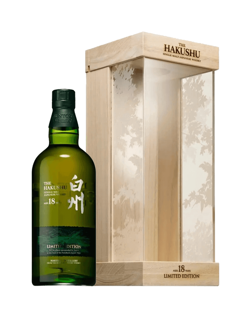 -Hakushu 18 Years Japanese Airport Limtied Edition Single Malt Japan Whisky-白州18年機場版單一麥芽日本威士忌700ml-加佳酒Plus9