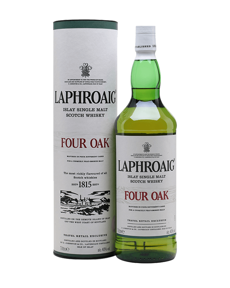 -Laphroaig Four Oak Single Malt Scotch Whisky-拉弗格四桶1L單一麥芽蘇格蘭威士忌-加佳酒Plus9