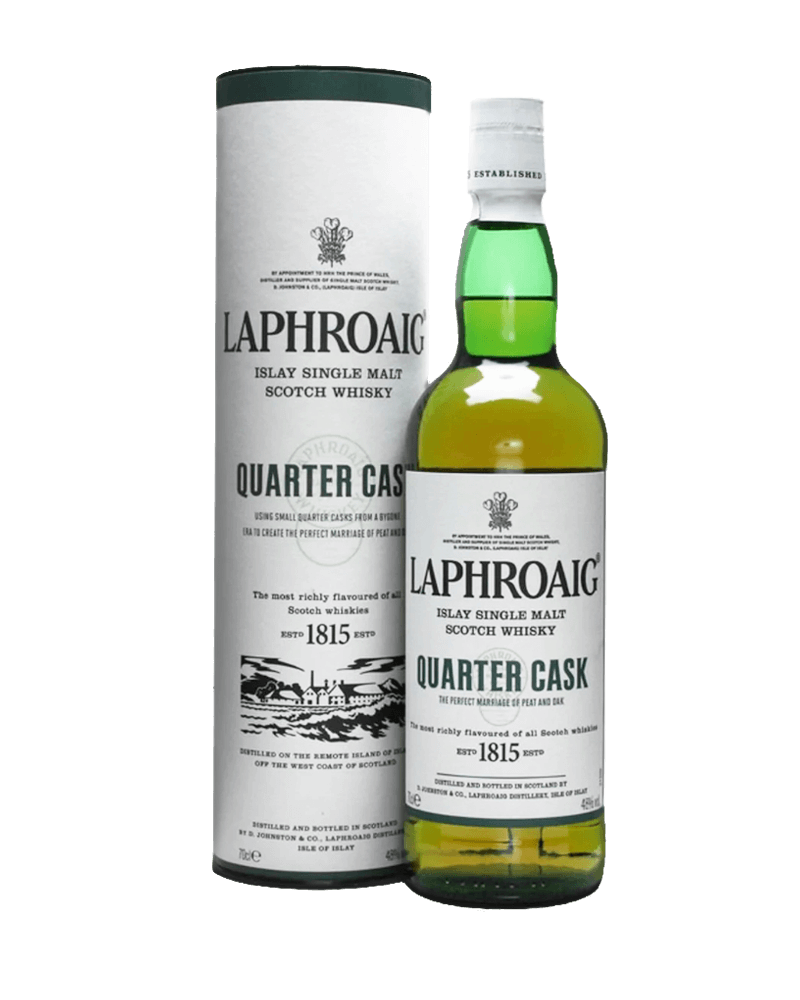 -Laphroaig Quarter Cask Single Malt Scotch Whisky-拉弗格1/4桶單一麥芽蘇格蘭威士忌-加佳酒Plus9