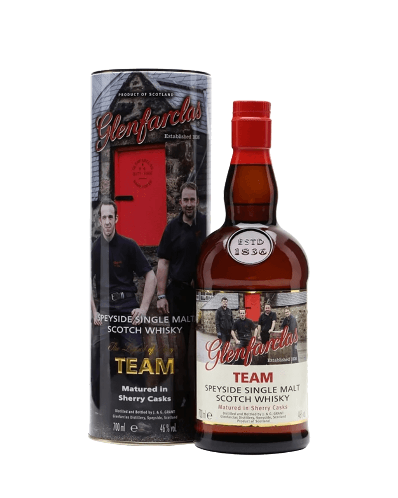-Glenfarclas Team Single Malt Scotch Whisky-格蘭花格團隊單一麥芽蘇格蘭威士忌-加佳酒Plus9