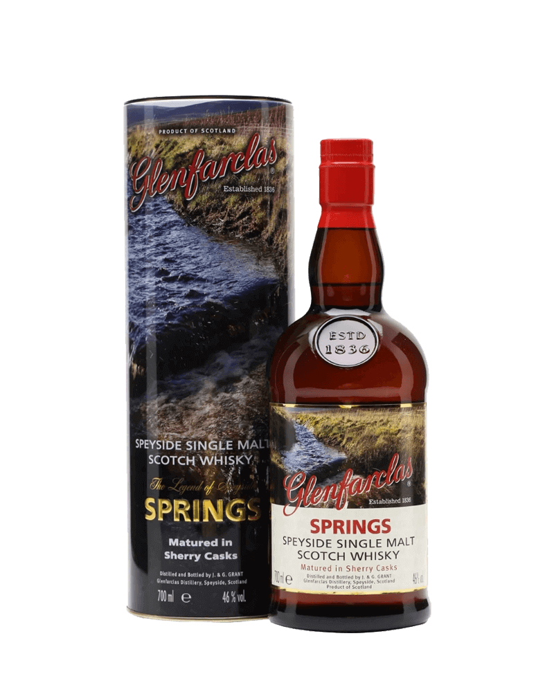-Glenfarclas Springs Single Malt Scotch Whisky-格蘭花格泉水單一麥芽蘇格蘭威士忌-加佳酒Plus9