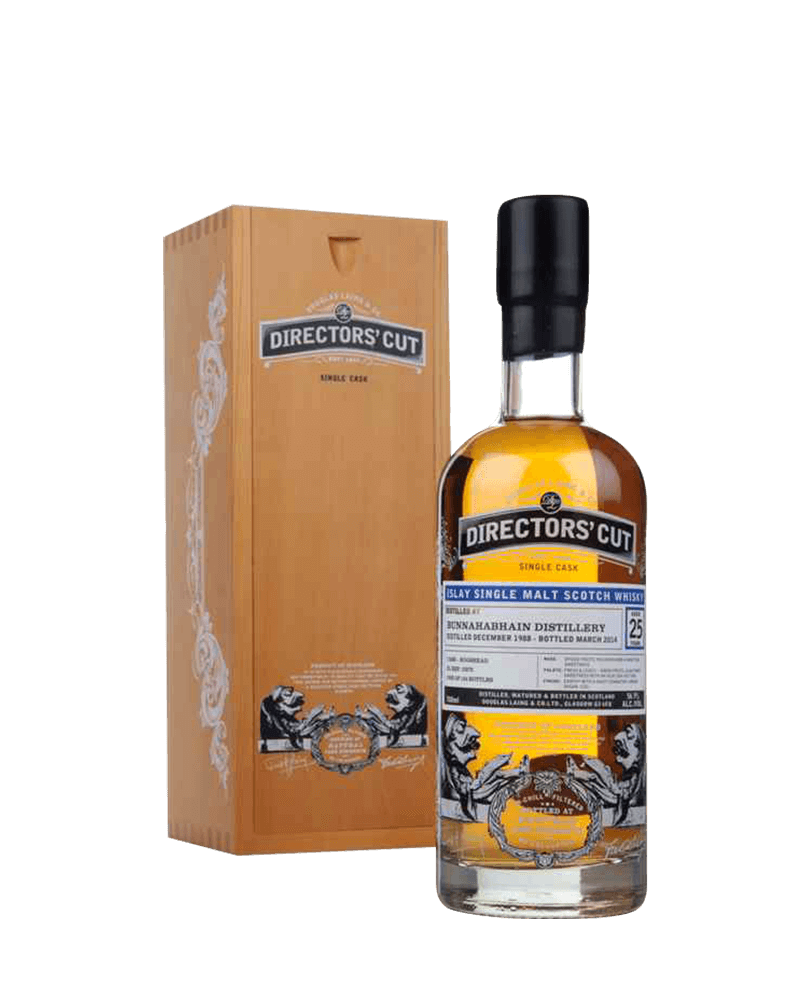 -Douglas Laing &Co Bunnahabhain 25 Years 56.9% Single Malt Scotch Whisky-道格拉斯蘭恩布納哈本1988/25年56.9%單一麥芽蘇格蘭威士忌-加佳酒Plus9