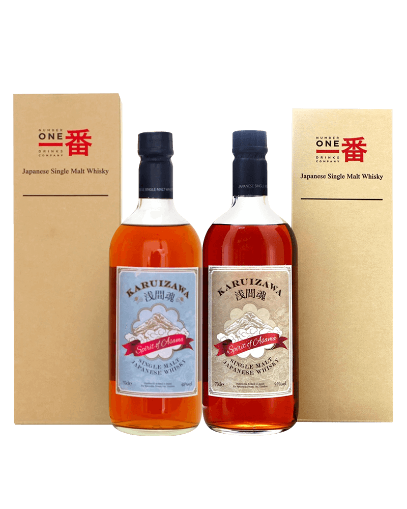 -Karuizawa Spirits of Asama 48%&55% Single Malt Japan Whisky-輕井澤一番淺間魂Karuizawa Spirits of Asama 48%&55%單一麥芽日本威士忌-加佳酒Plus9