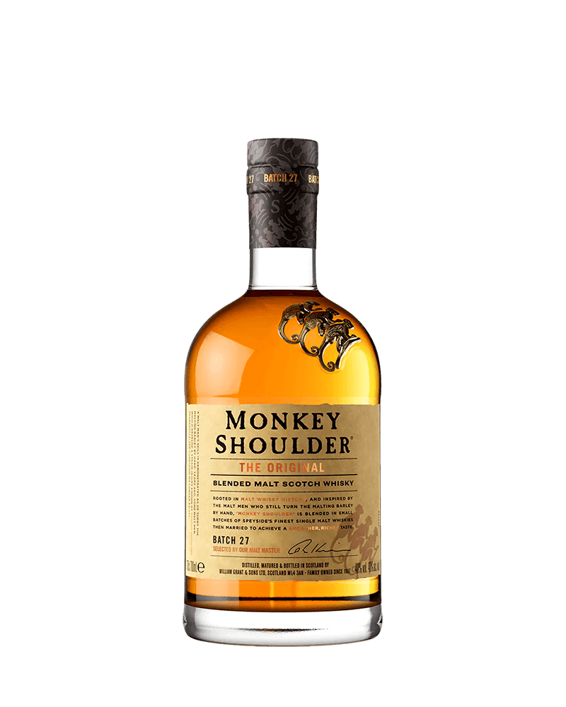 -MONKEY SHOULDER Blended Malt Scotch Whisky-三隻猴子100%麥芽蘇格蘭威士忌700ml-加佳酒Plus9