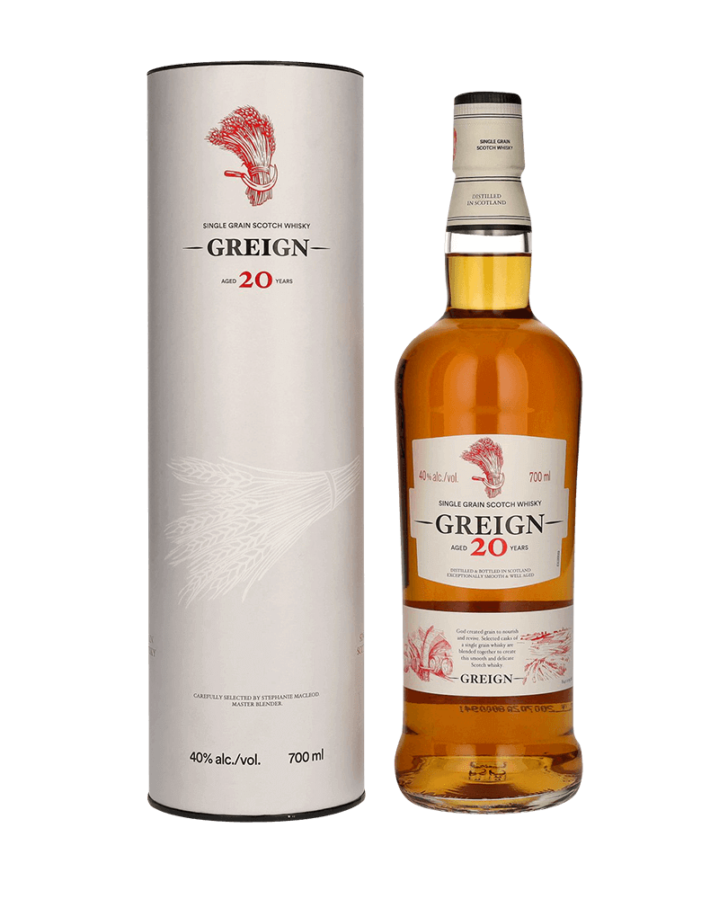 -Greign 20 Years Single Grain Scotch Whisky-大豐收20年單一穀物蘇格蘭威士忌700ml-加佳酒Plus9