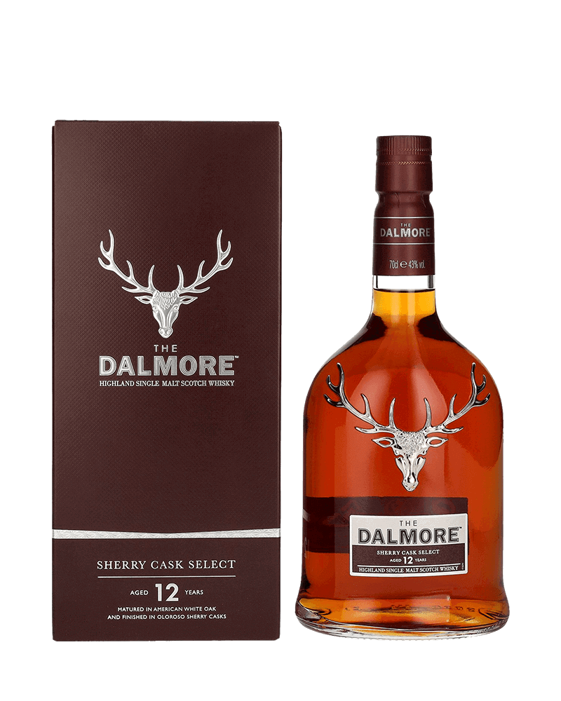 -Dalmore12 Years Single Malt Scotch Whisky-大摩12年單一麥芽蘇格蘭威士忌700ml-加佳酒Plus9