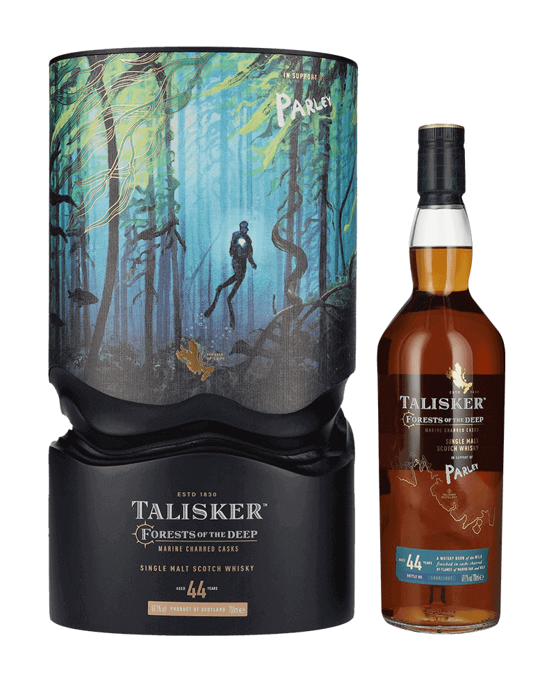 -Talisker 44 Years  Forests Of The Deep Marine Charred Casks Single Malt Scotch Whisky-泰斯卡X系列44年限量原酒單一麥芽蘇格蘭威士忌-加佳酒Plus9