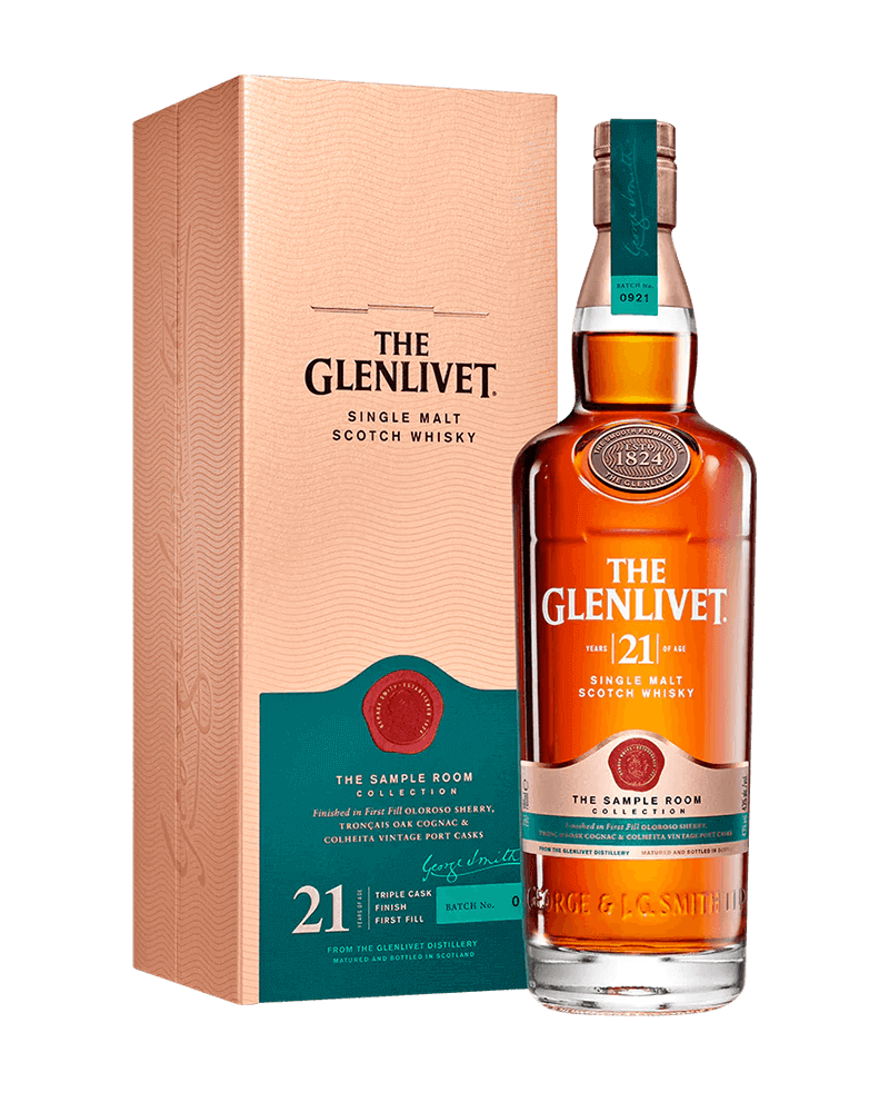 -Glenlivet 21 Years Old Single Malt Scotch Whisky-格蘭利威21年單一麥芽蘇格蘭威士忌-加佳酒Plus9