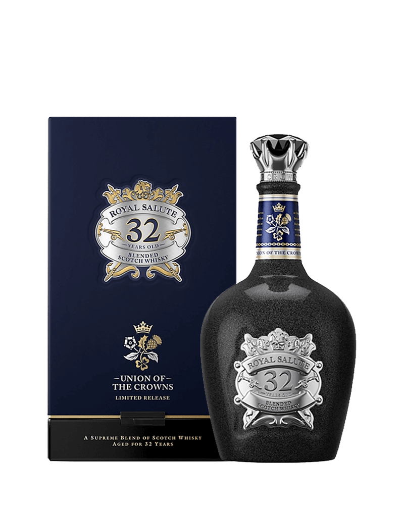 -Royal Salute 32 Years Blended  Scotch Whisky-皇家禮炮32年調和式蘇格蘭威士忌500ml-加佳酒Plus9