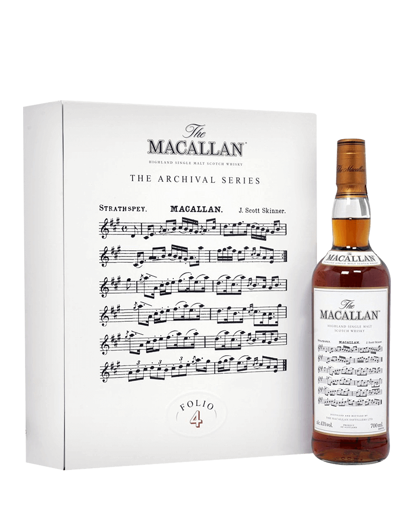 -Macallan The Archival Series Folio 4 Single Malt Scotch Whisky-麥卡倫Folio 4 書冊4檔案系列單一麥芽蘇格蘭威士忌-加佳酒Plus9