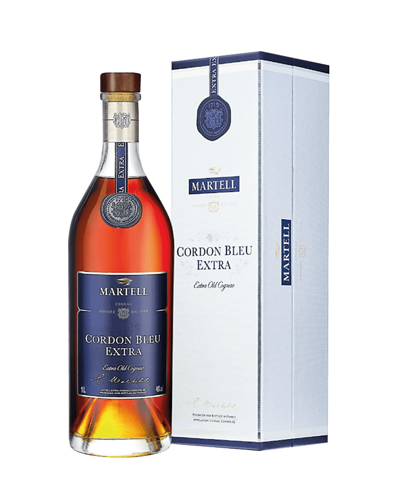 -Martell Cordon Blue Extra Cognac-馬爹利藍帶極致Extra白蘭地-加佳酒Plus9