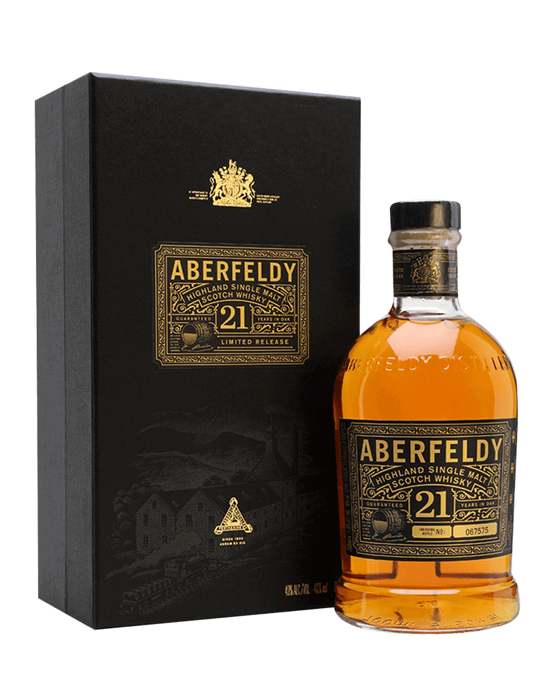 -Aberfeldy 21 Years Highland Single Malt Scotch Whisky-艾柏迪21年單一麥芽蘇格蘭威士忌-加佳酒Plus9