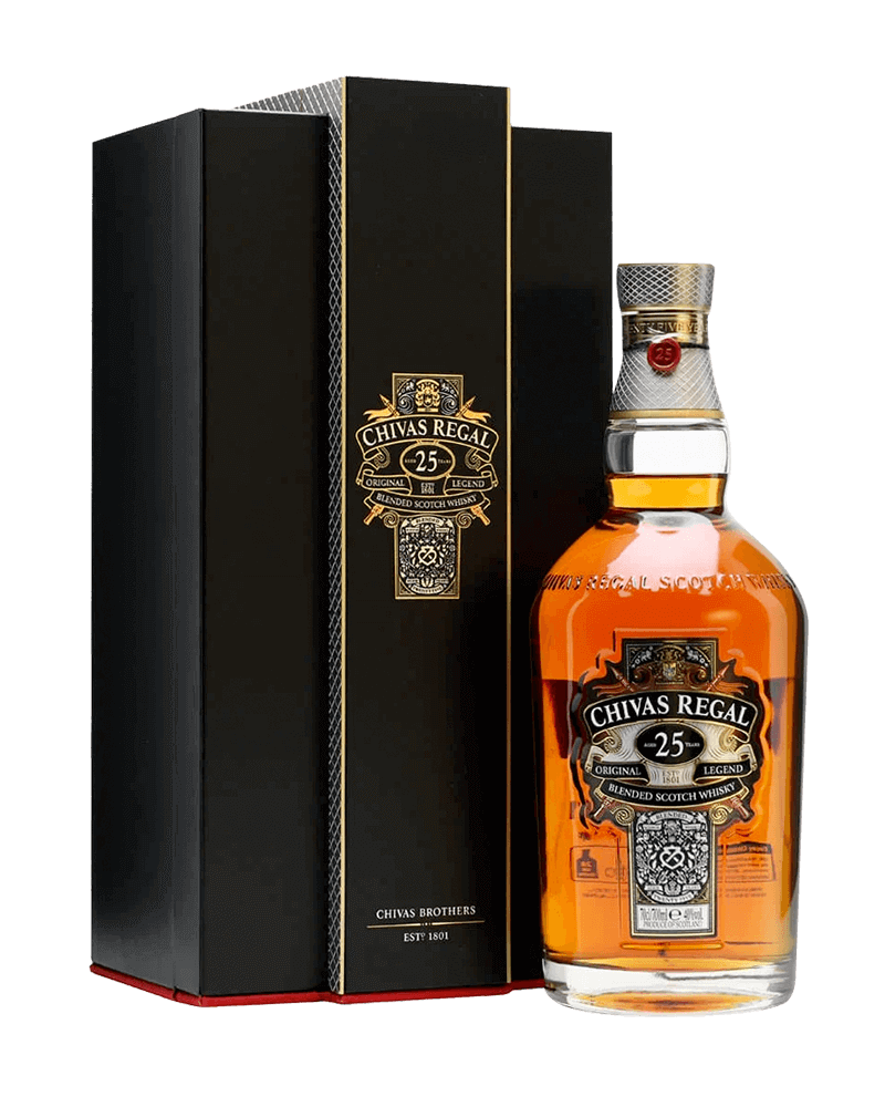 -Chivas 25 Years Blended Scotch Whisky-起瓦士25年調和蘇格蘭威士忌-加佳酒Plus9