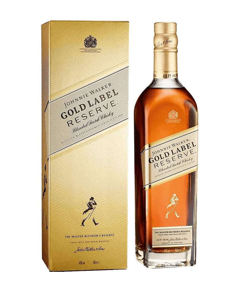 -Johnnie Walker Gold Label  Blended Scotch Whisky-約翰走路金牌珍藏調和蘇格蘭威士忌1000ml-加佳酒Plus9